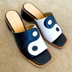 Paloma Wool Balance Heel Yin Yang Mules